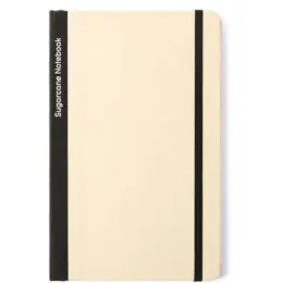 Buren Eco-Neutral Sugarcane Paper A5 Notebook Black Front